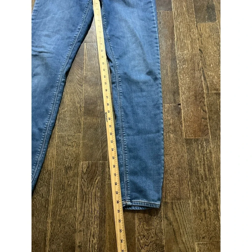 old‎ navy jeans women 6 Tall Rockstar super skinny Mid Rise